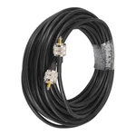 50FT RG58 Uhf PL259 Coaxial Cable Male To For Cb Radio Antennas 50-OHM. Fixed Price $26.67.