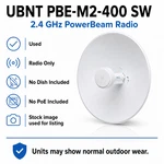 Ubiquiti Ubnt PBE-M2-400 U.s. Radio Only 2.4GHZ Powerbeam Replacement. Fixed Price $49.99.