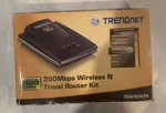 New Trendnet TEW-654TR N300 300MBPS Wireless Travel Router Kit. Fixed Price $11.50.