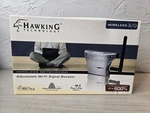 New Hawking Technology Wireless Bead/g Adjustable Wi-fi Signal Booster HSB2 J121. Fixed Price $29.99.