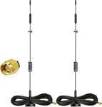 Bingfu 4G Lte Antenna 8DBI Magnetic Base Sma Male 2-PACK Mimo Router. Fixed Price $24.99.