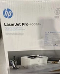 Hp Laserjet Pro 4001DN Printer Monochrome Duplex Ethernet Open Box. Fixed Price $199.99.