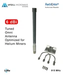 Mcgill Antenna 6DBI Tuned 915MHZ Omni Directional For Helium Hotspot Miner. Fixed Price $59.99.