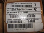 Sti Symbol ML-2499-BYGA2-01R 2.4-2.5 Ghz, 14DBI Yagi Antenna W/ Mount New. Fixed Price $69.00.