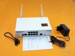 Mikrotik CRS109-8G-1S-2HND-IN Cloud Router Switch Built Wifi And Sfp Port. Fixed Price $99.00.