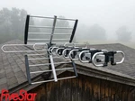 2025 Hdtv Amplified Outdoor Digital Antenna 4K Vhf Uhf Fm Signal Boost. Fixed Price $73.05.