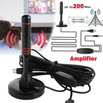 Digital Antenna Indoor Amplified 200 Miles Vhf Uhf Hdtv. Fixed Price $8.99.