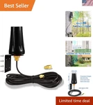 Omni-directional 4G Lte Antenna Waterproof Design For Mobile Routers & Cameras. Fixed Price $20.99.